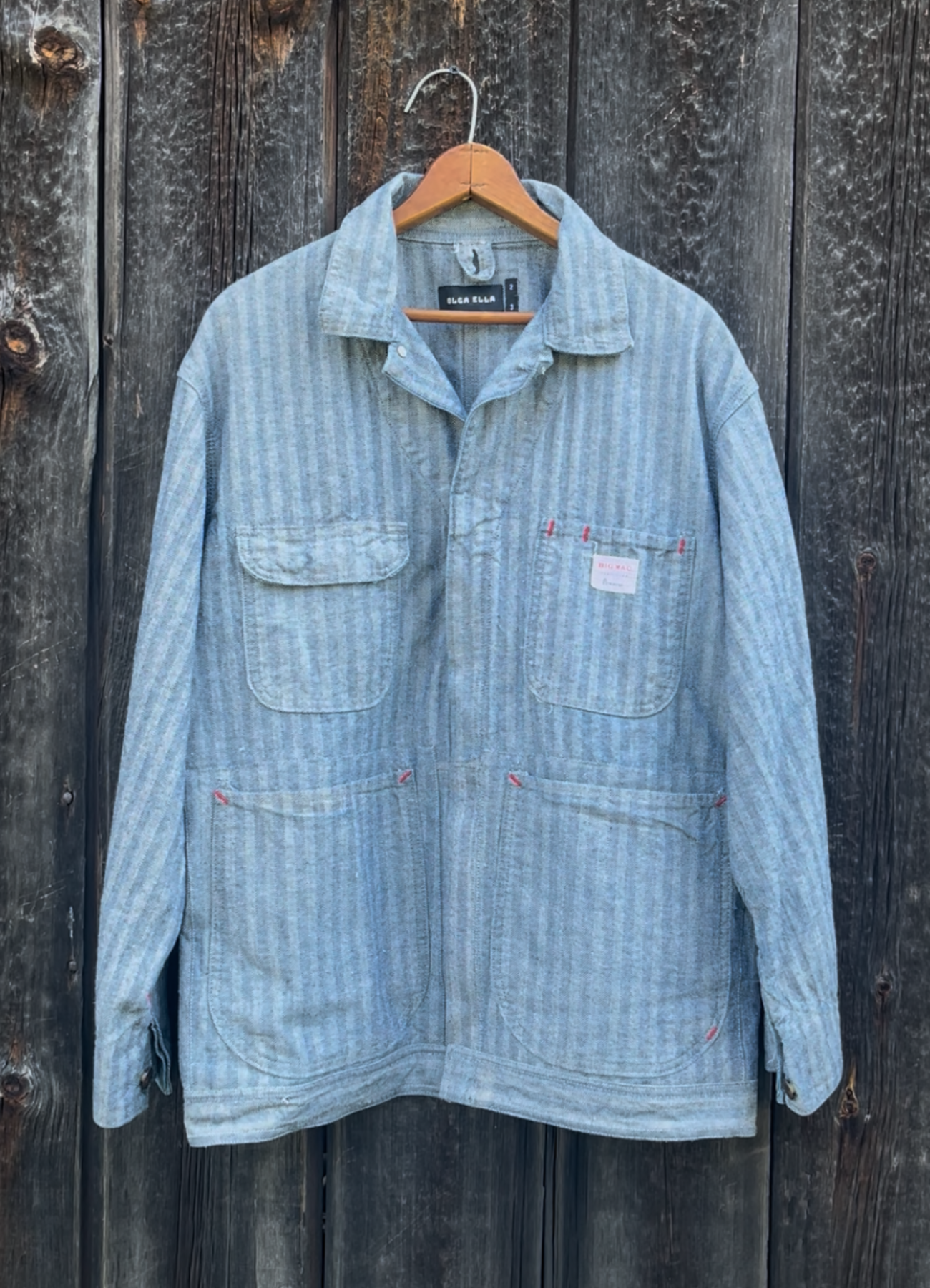 Fisher Stripe Jacket Long