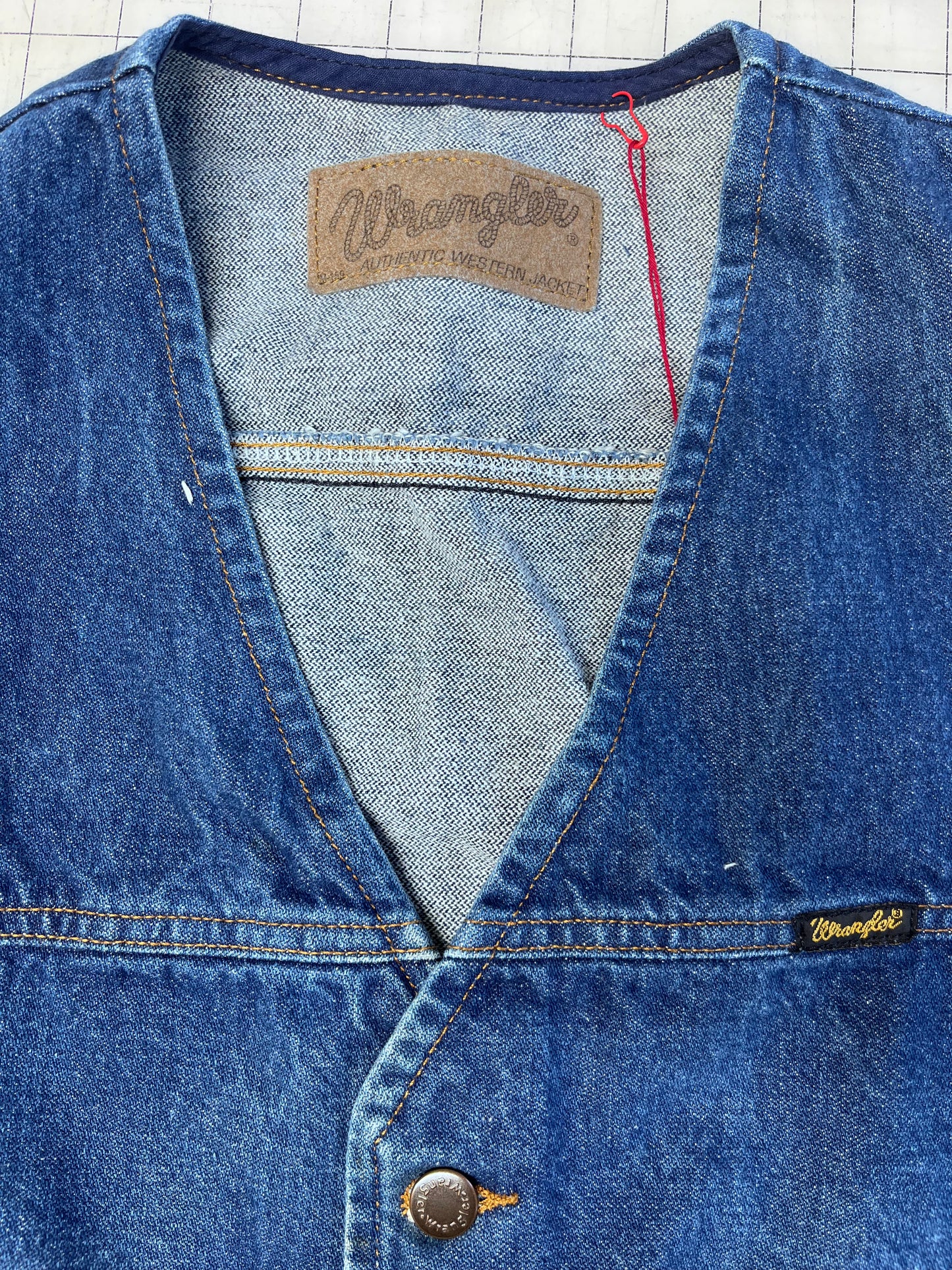 Vintage Wrangler Denim Vest