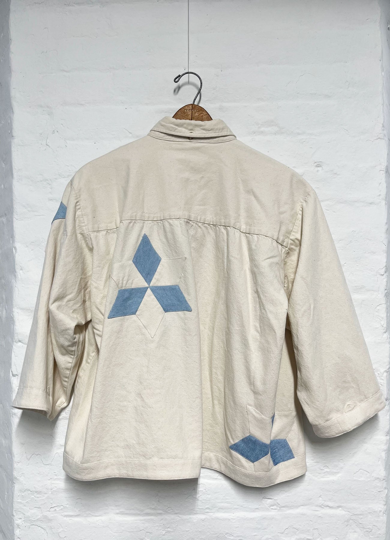 Star Shirt Jacket White Size 3