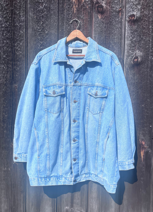 Vintage Jacket Grid Back Patch