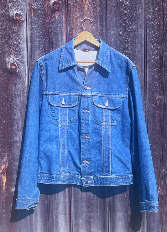 Vintage US Top Jacket With Grid Patch