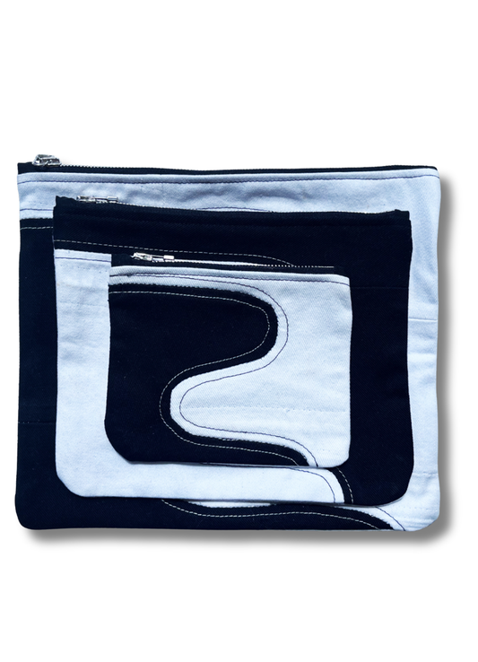 Zip Pouch  Wave
