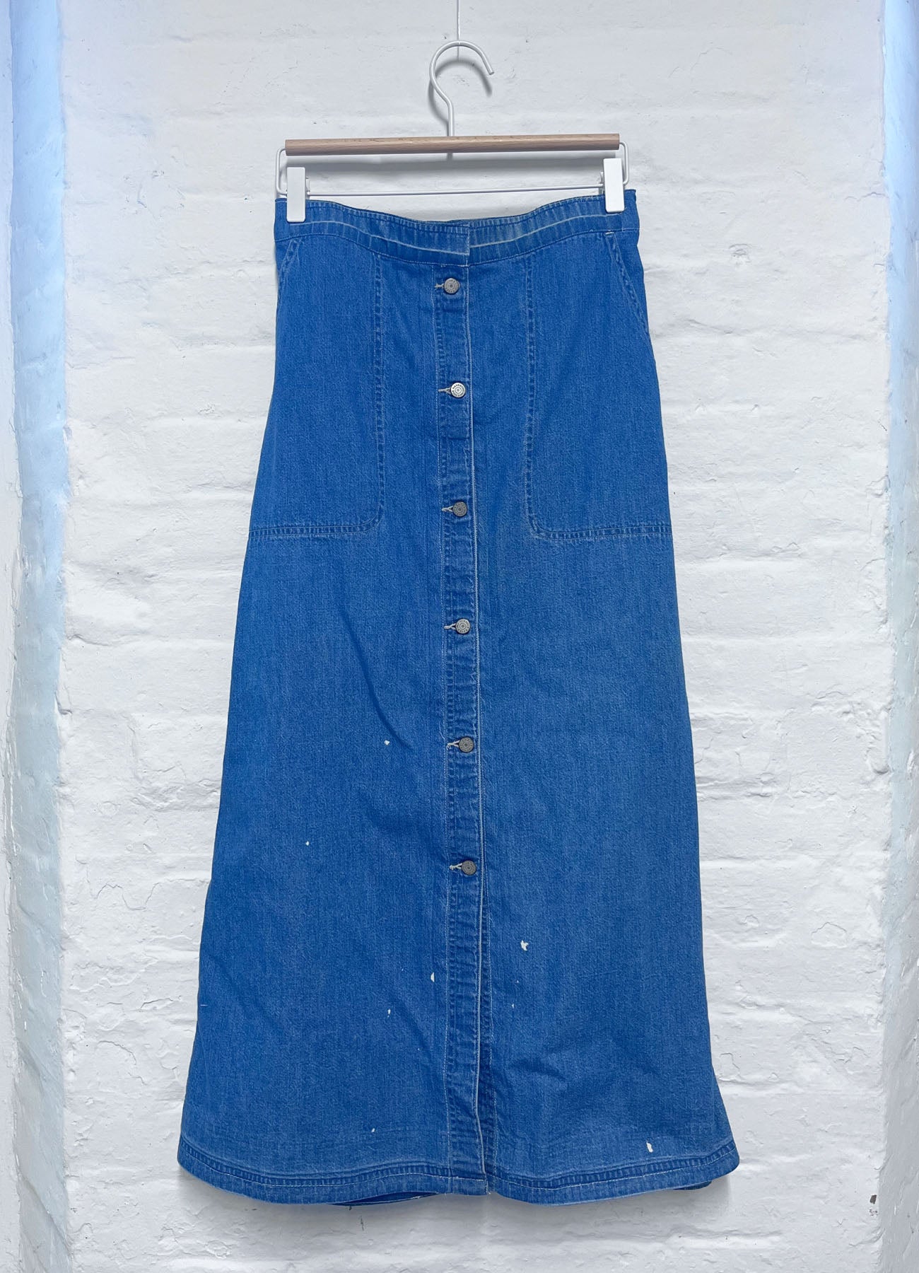 Vintage Reworked Denim Skirt